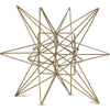 Gold Metal Star Figurine Medium
